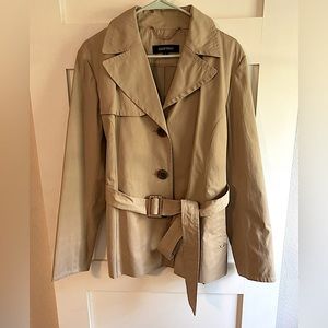 Short Trench Coat - Ellen Tracy - Women’s size XL